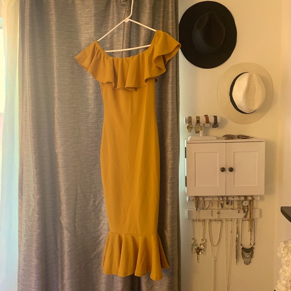 Moments like this Ruffle Dress - Fashion Nova